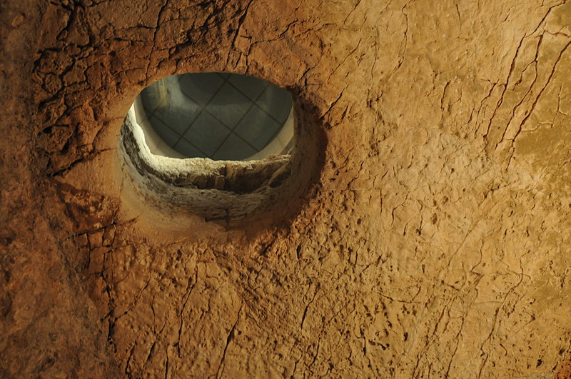 nov 21 3013 caiphus prison ceiling hole